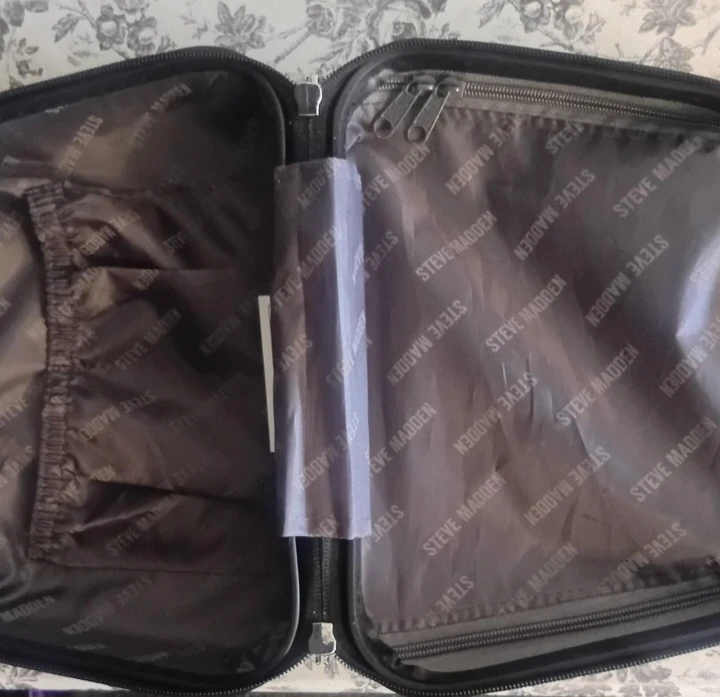 Steve Madden Black Vanity Case/Cosmetic Bag - photo 5