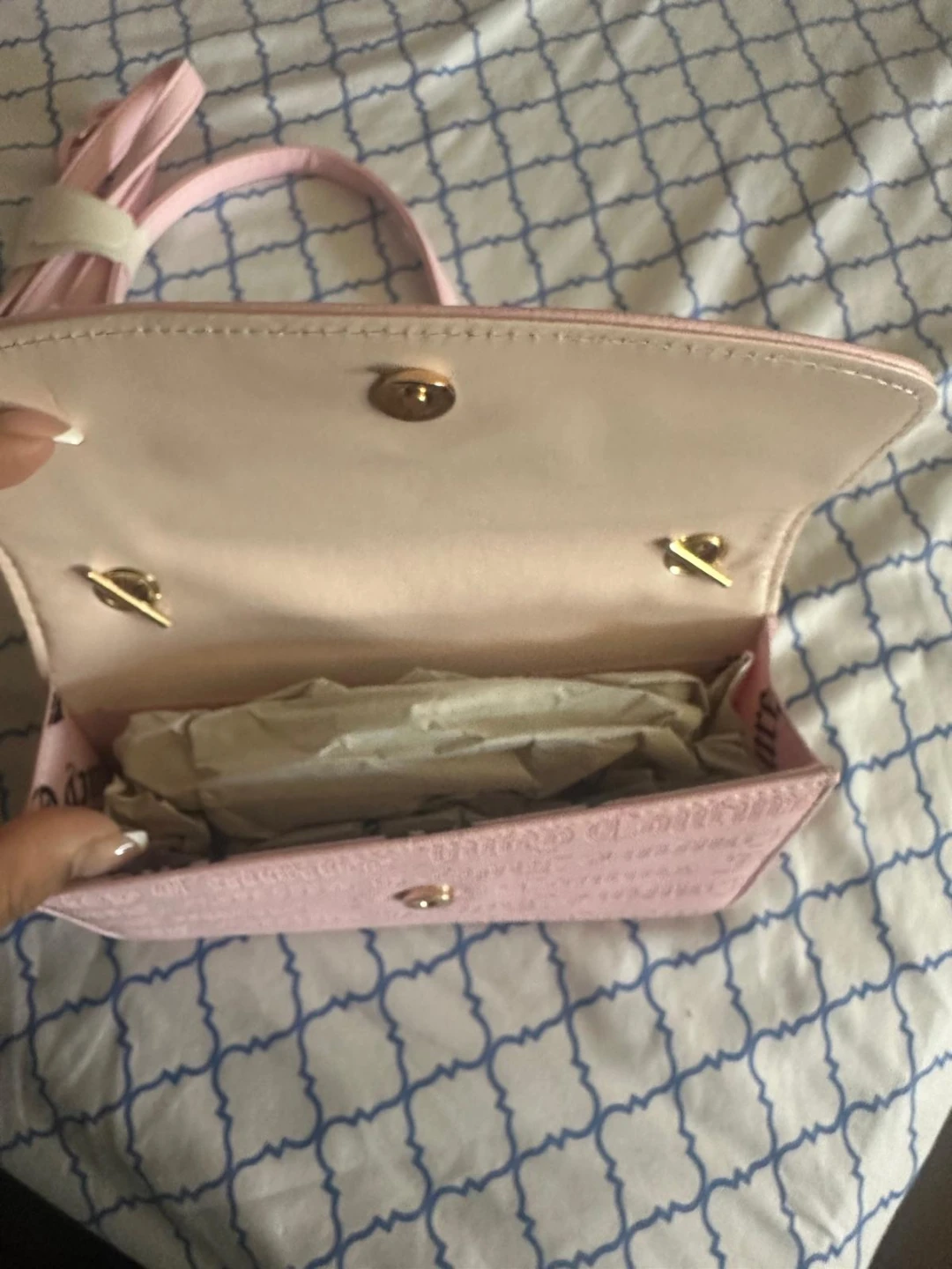 Juicy Couture Pink Crossbody Bag with Charms - photo 2