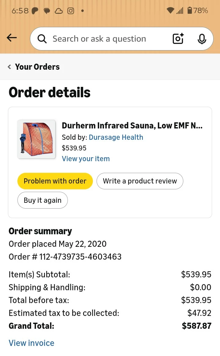Durherm Infrared Sauna