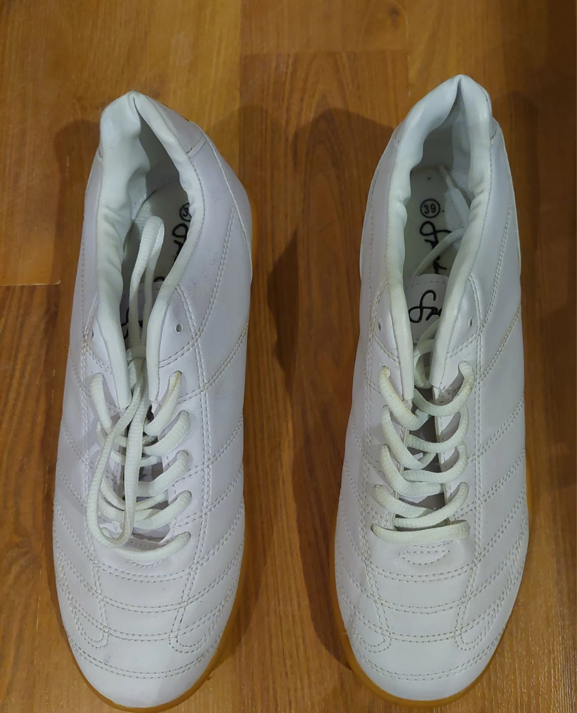White Indoor Soccer Shoes - photo 2