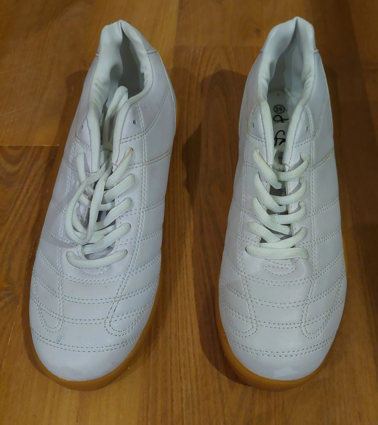 White Indoor Soccer Shoes - photo 3