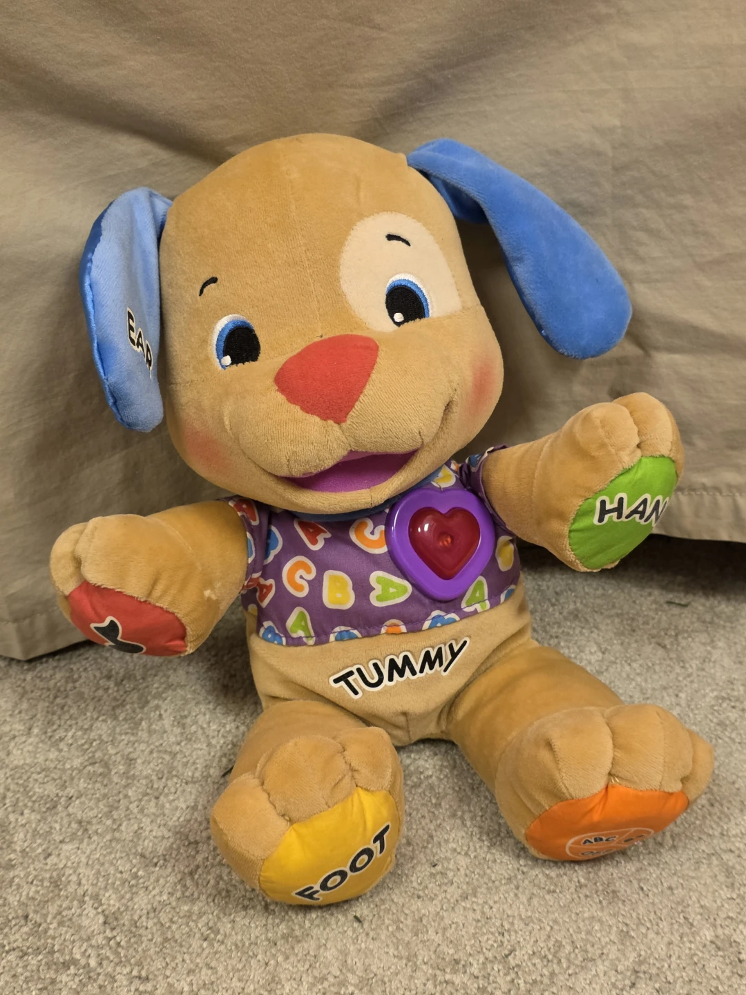 Fisher-Price Laugh & Learn Smart Stages Puppy Plush Toy