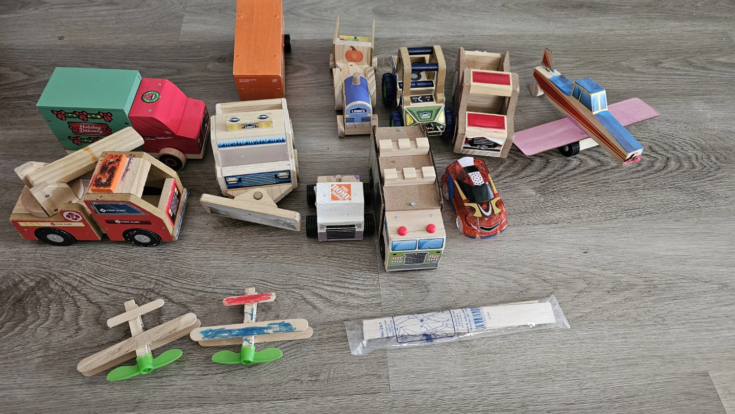 Legos & Wooden and Plastic Toy Vehicles - photo 4