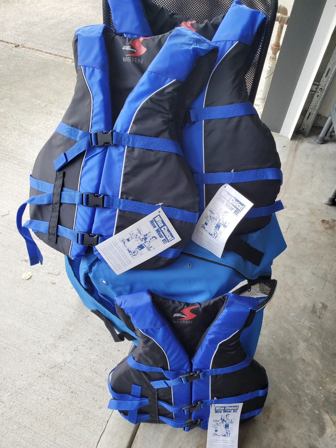 Sport Dimension PFD Adult Life Vests (3) - photo 2
