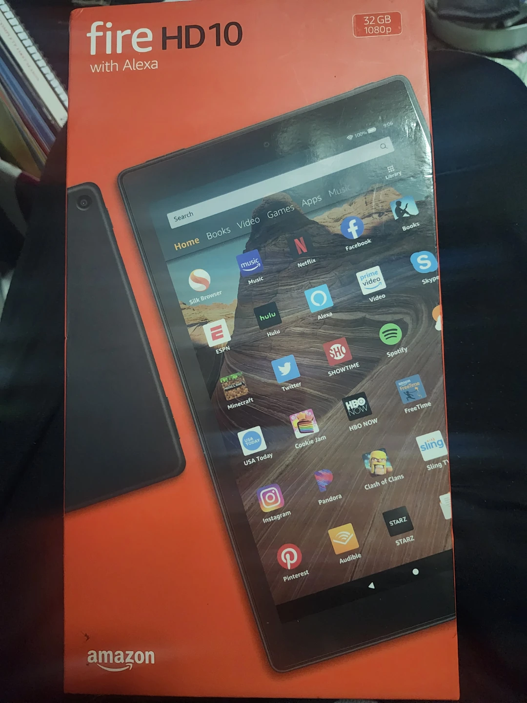 Amazon Fire HD 10 Tablet (9th Gen) - 10.1" - 32GB - Black