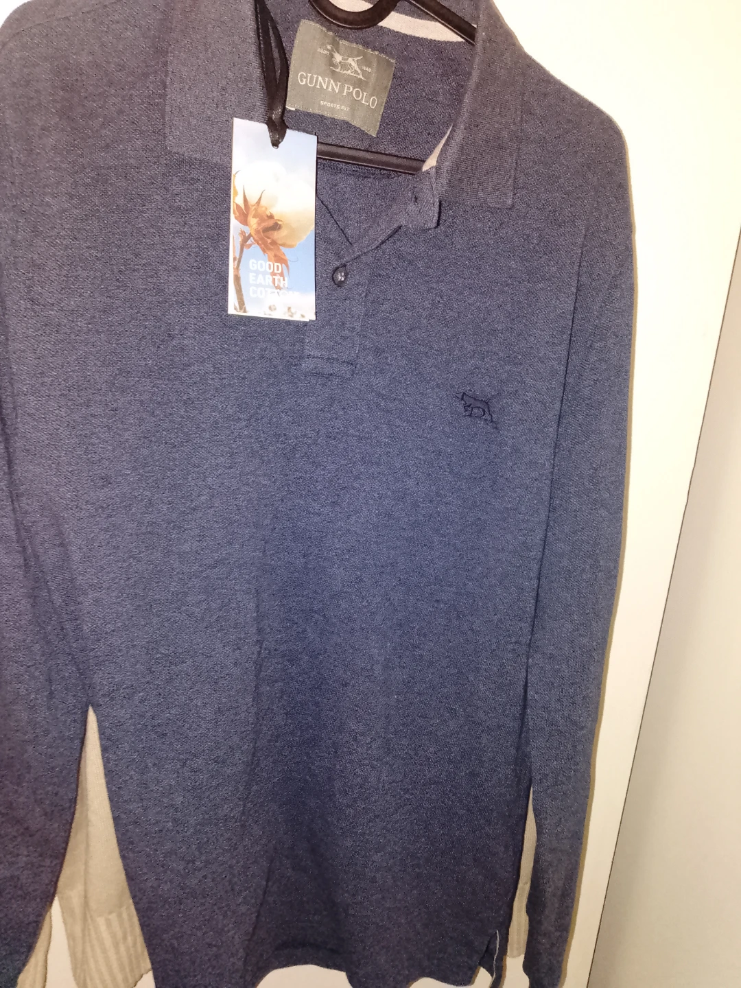 Rodd & Gunn LS Gunn Polo Marine/Marine Size SM/P