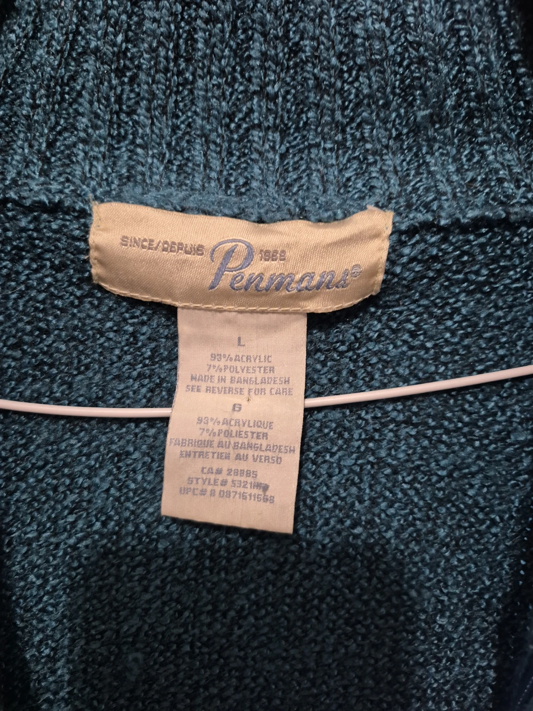 Carroll Reed Classics Striped Shirt and Penmans Cardigan Set - photo 5