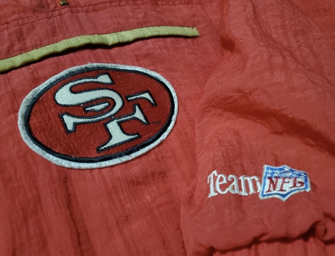 VTG Shain 49ERS pullover jacket adult LG - photo 3