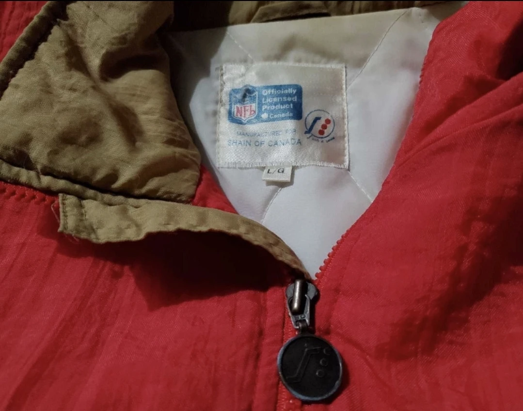 VTG Shain 49ERS pullover jacket adult LG - photo 4