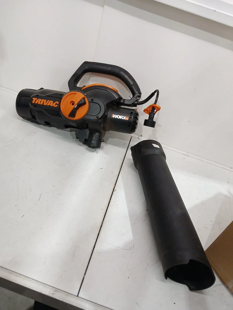POWERFUL- WORX TRIVAC 3-IN-1 CORDED electric LEAF BLOWER - photo 3
