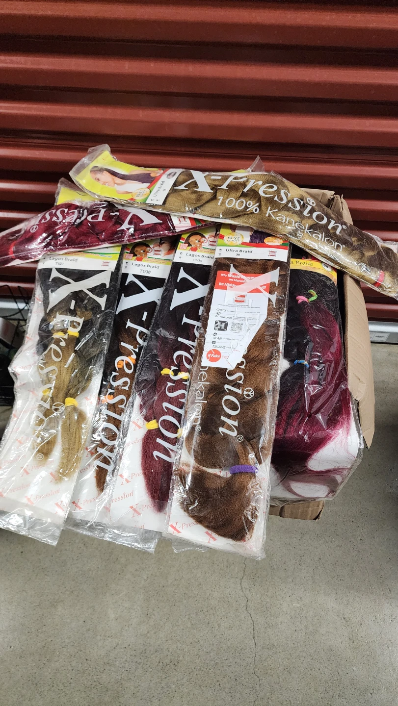 X-Pression Kanekalon Braiding Hair Lot 150 ea - photo 2