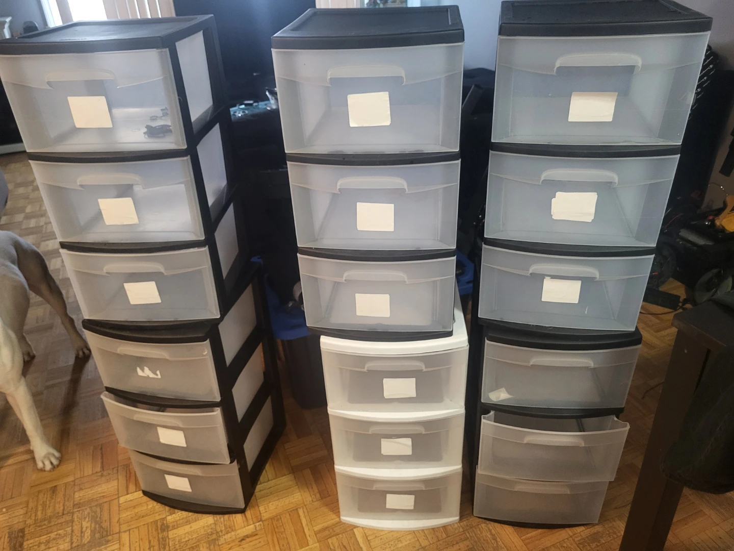 Plastic Drawer Organizer Storage Unit