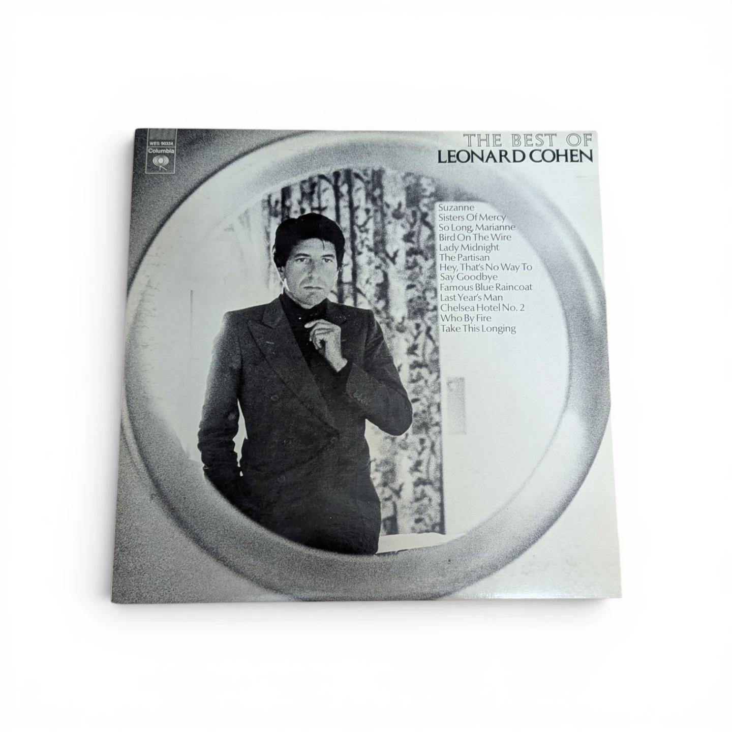 VINTAGE Leonard Cohen Vinyl LP – The Best Of (1975) RECORD