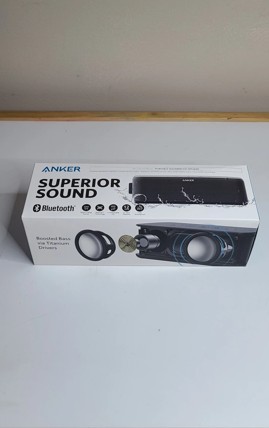 Anker Soundcore Boost Bluetooth Speaker - New In Box