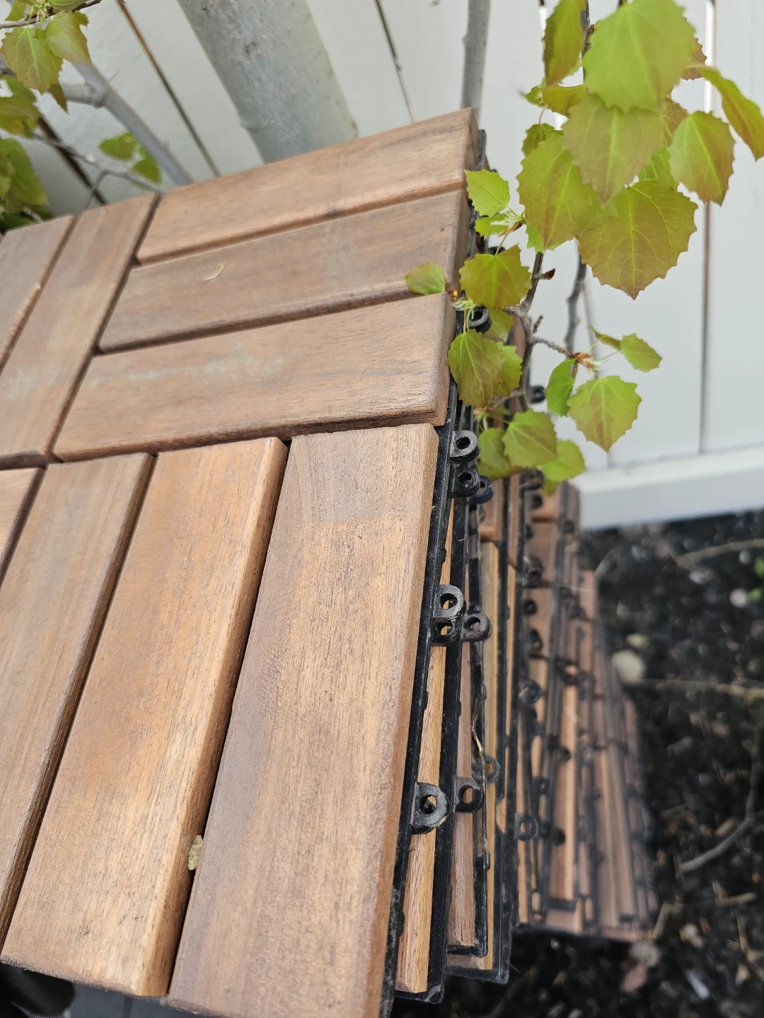 90 Interlocking Wooden Deck Tiles - photo 4