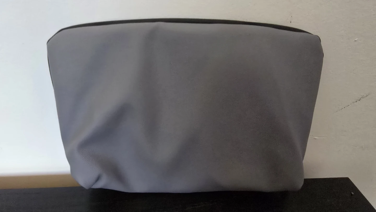 Grey Travel Organizer Bag for Electronics