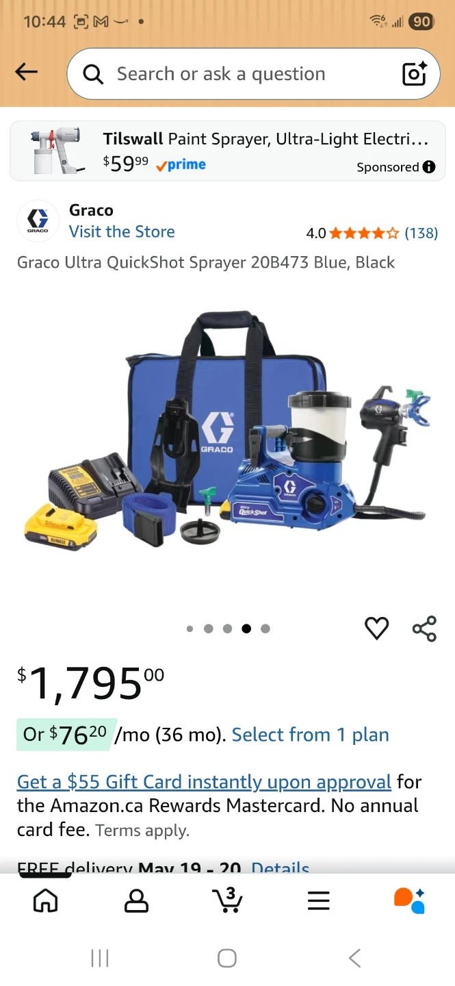 Graco Ultra QuickShot Cordless Airless Sprayer - photo 2