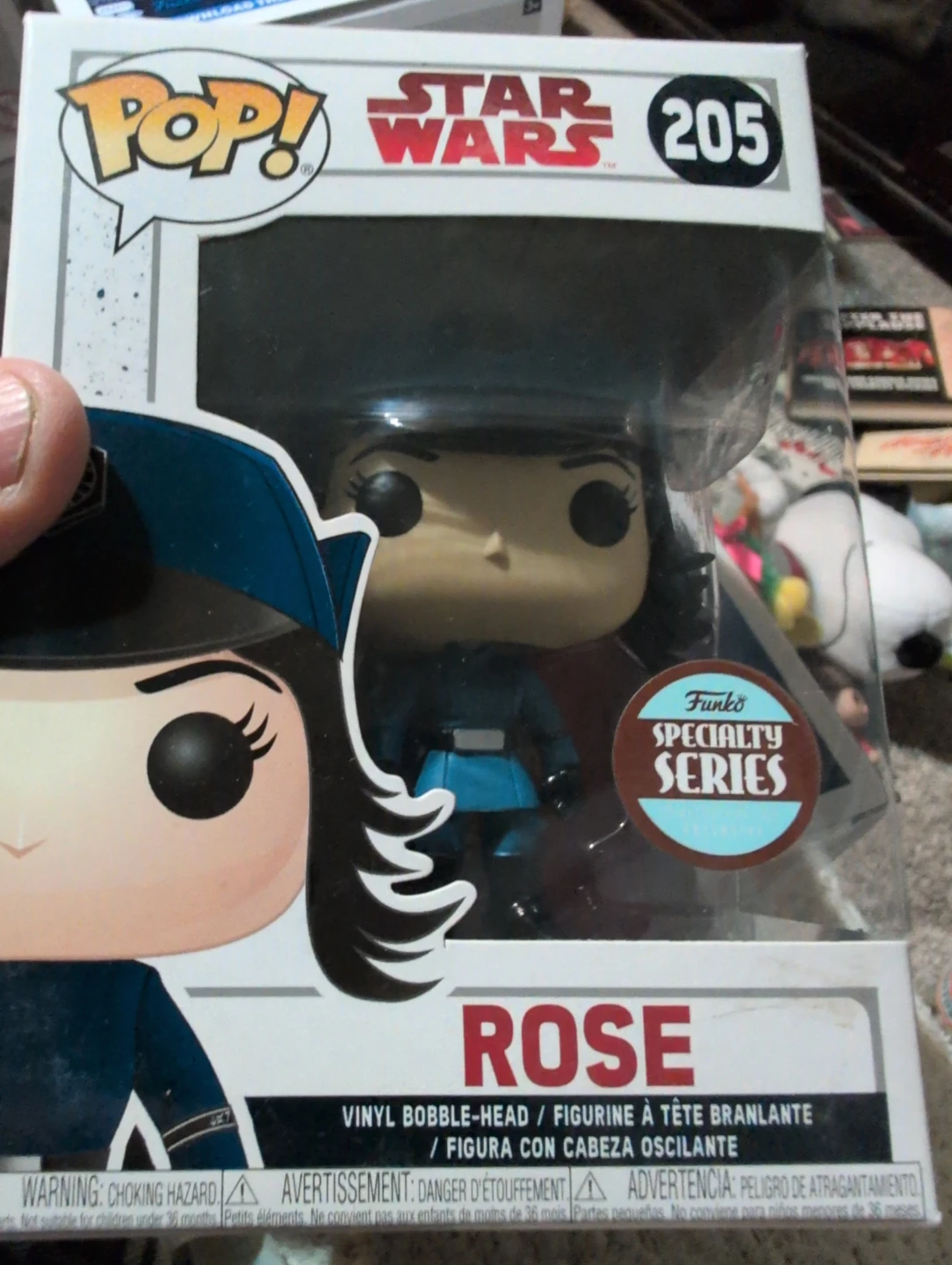 Funko Pop! Star Wars Rose #205 Vinyl Bobble-Head