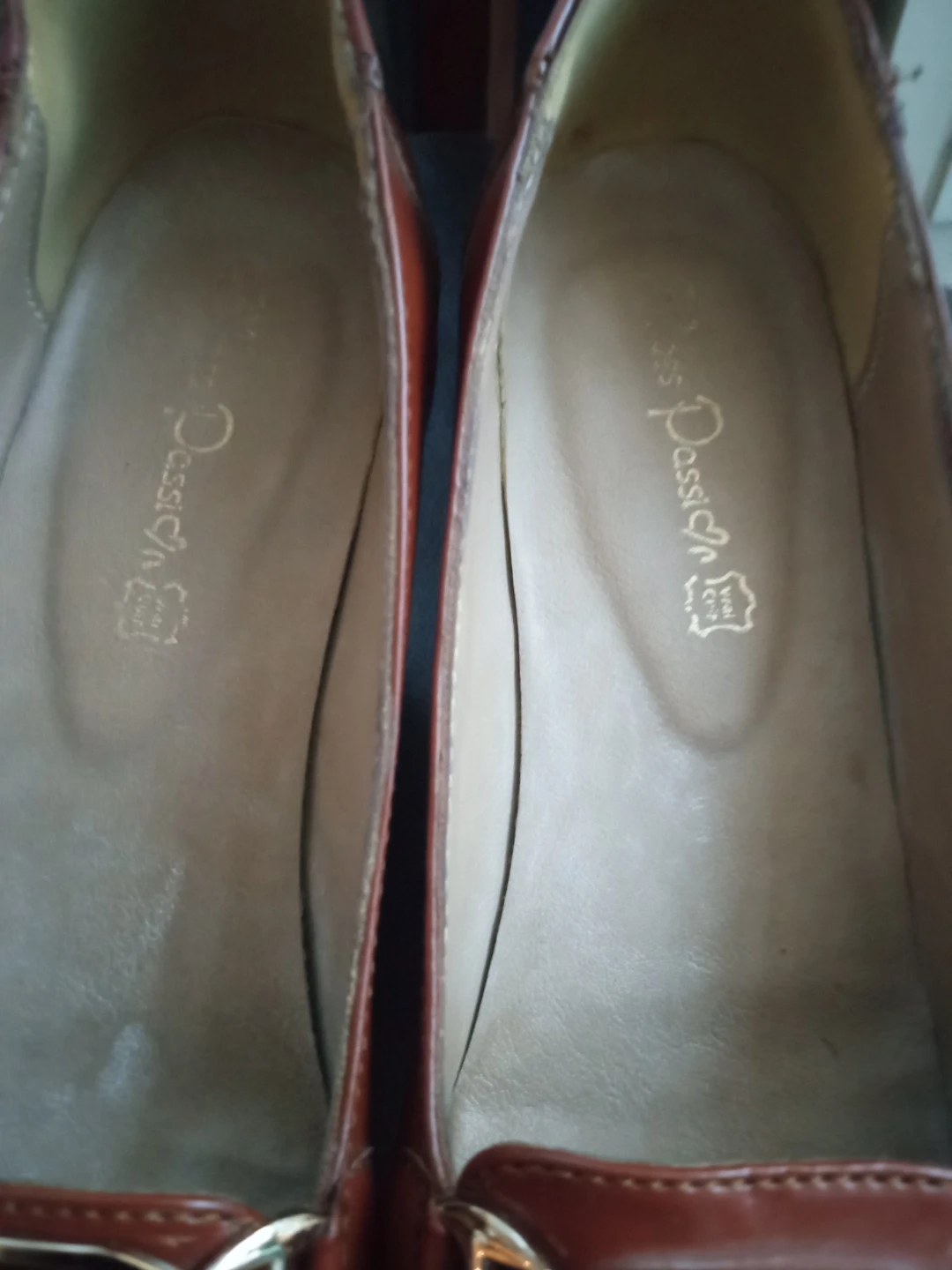 Passion Women's Brown Loafer Heels - photo 2