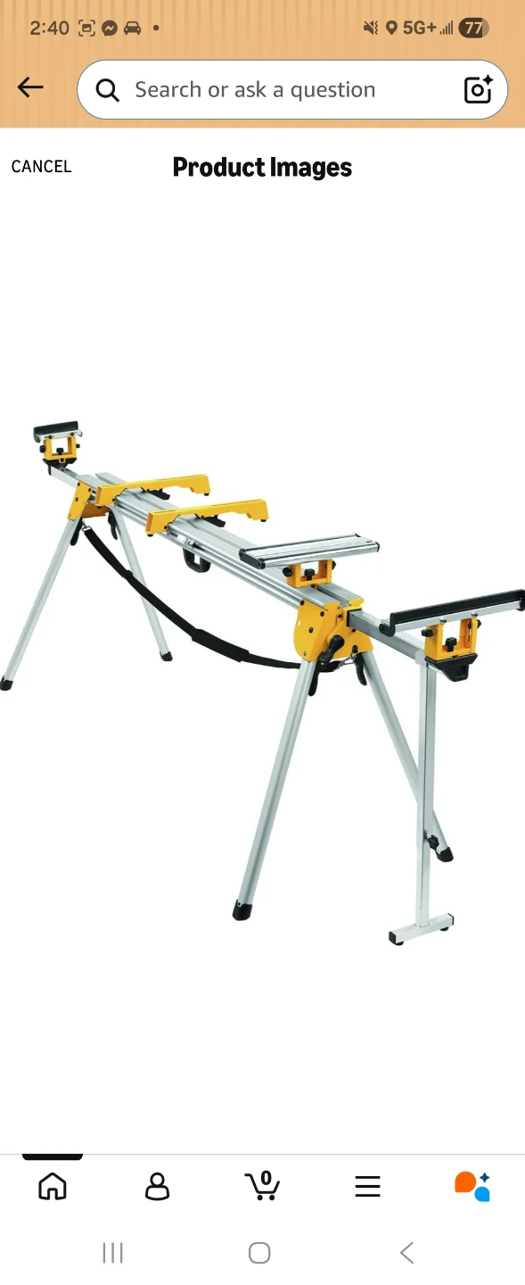 DEWALT Miter Saw Stand, Heavy Duty, Aluminum (DWX723) $250 - photo 3
