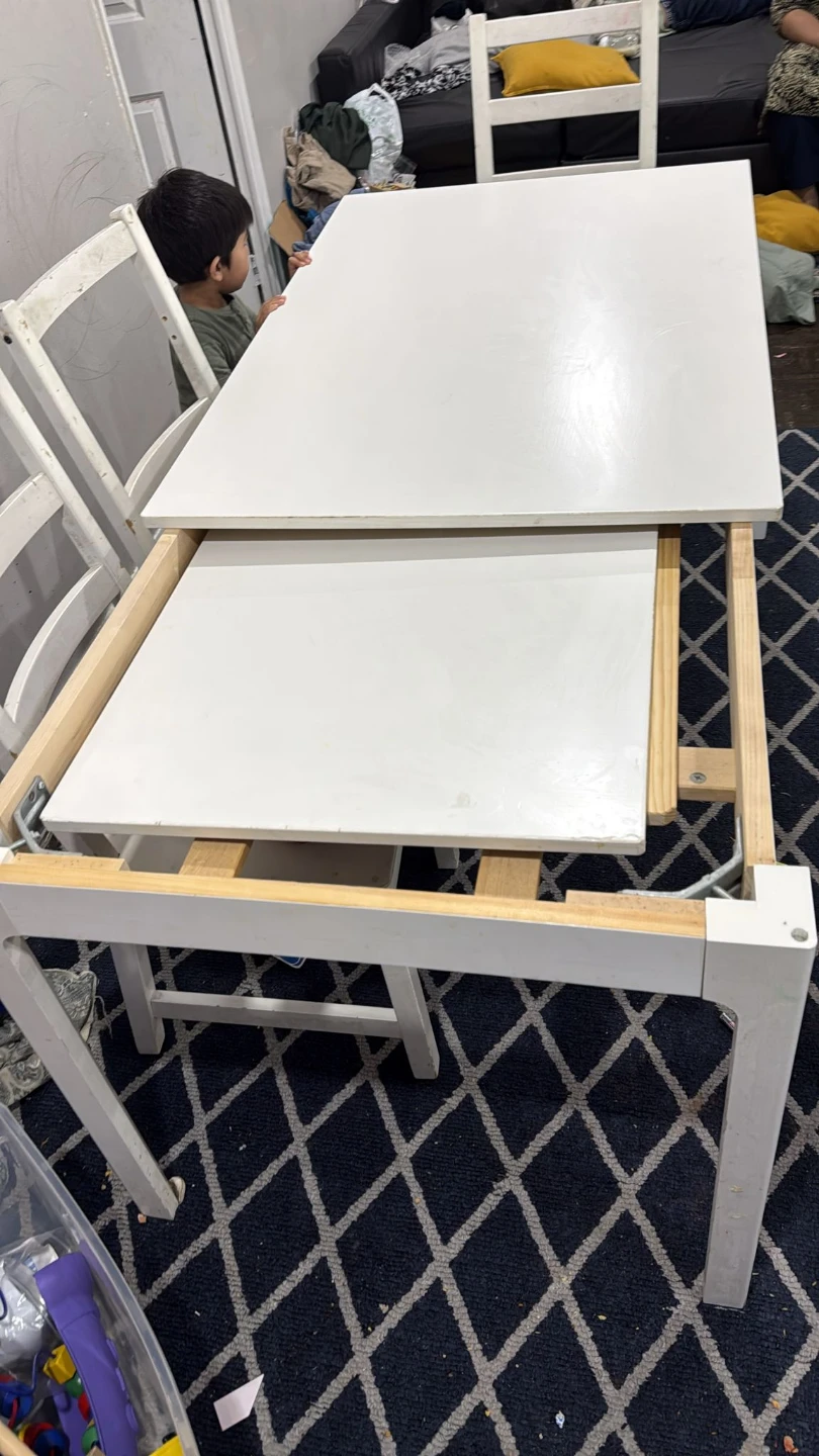 IKEA VIHALS Extendable Table and Chairs Set - photo 2