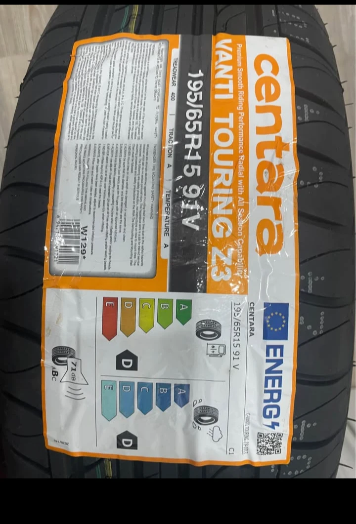 Centara Vanti Touring Z3 Tires - 195/65R15 91V - photo 2
