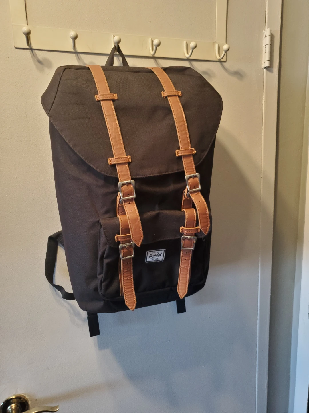 HERSCHEL LAPTOP BLACK BACKPACK