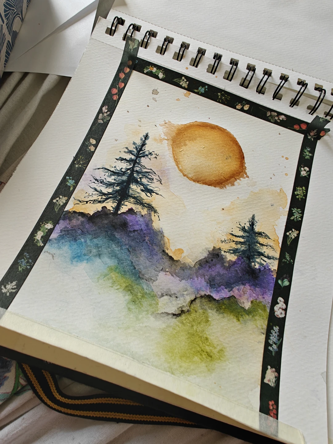 Melancholia | Handmade Watercolor Painting - photo 2