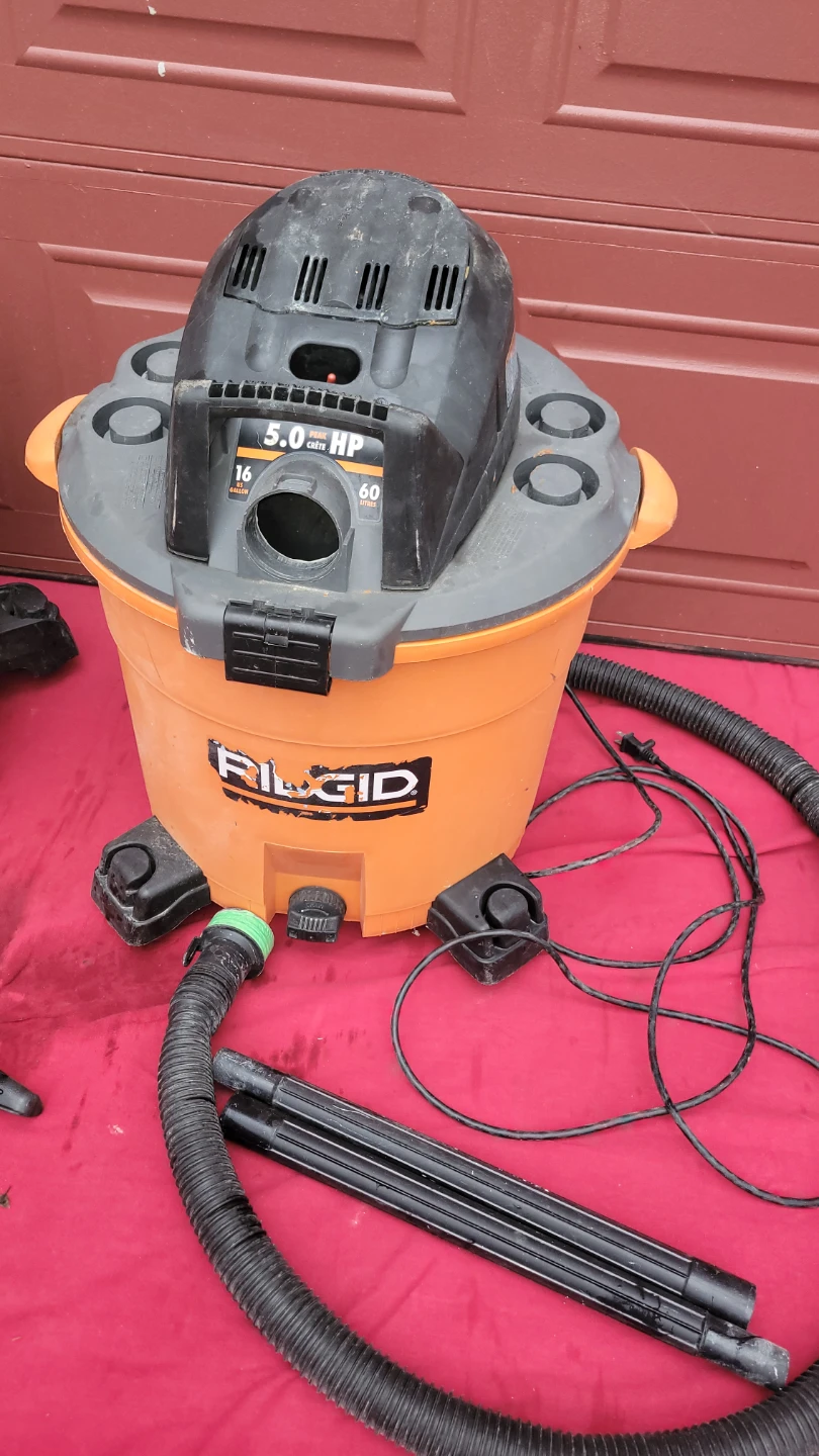 RIDGID 5.0 HP & 6HP Wet/Dry Vac - photo 3