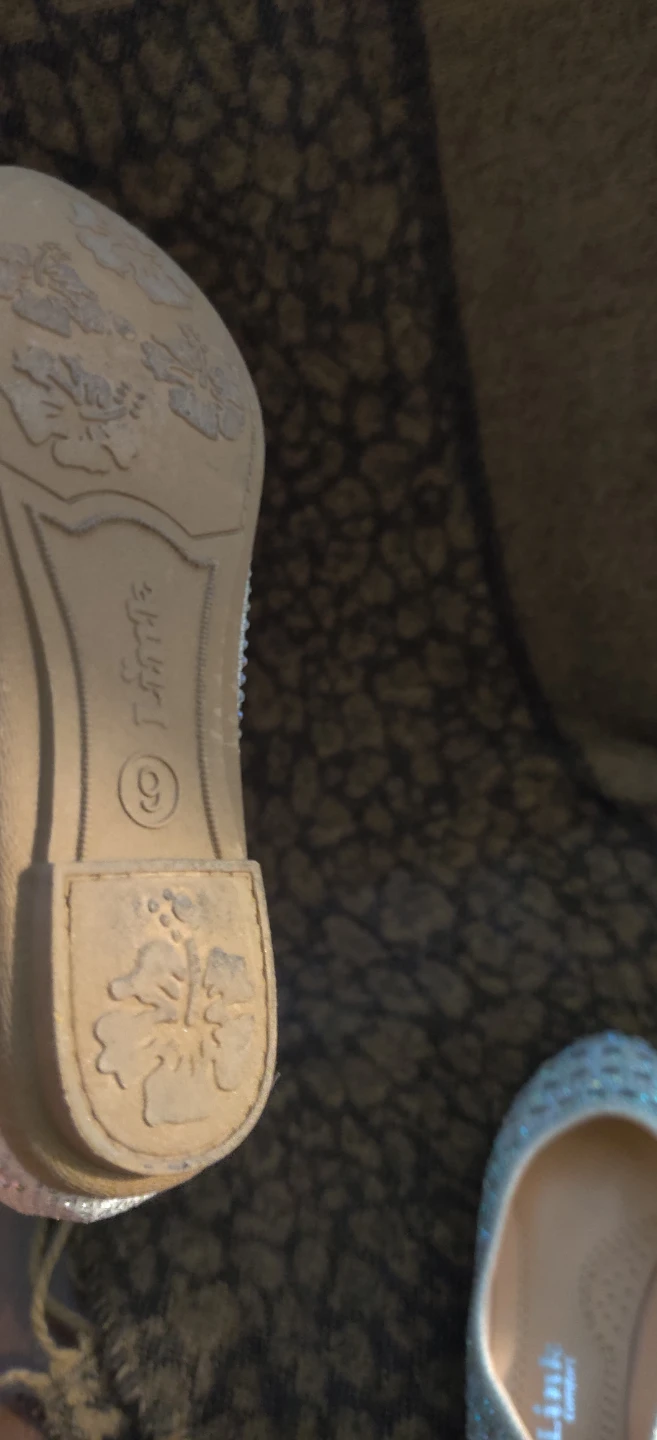 Link Comfort Rhinestone Ballet Flats - Size 9 kids - photo 4