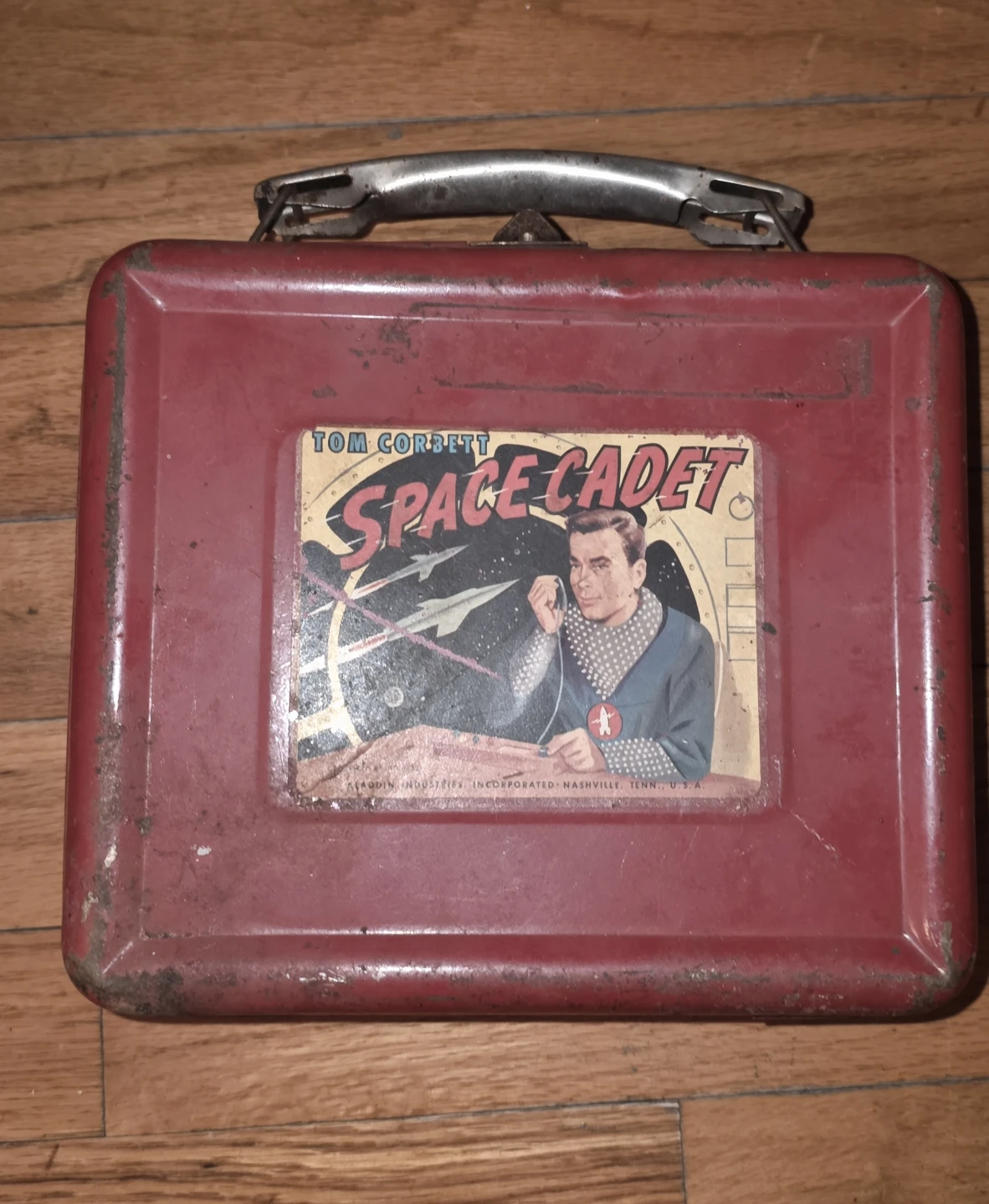Vintage Tom Corbet Space Cadet Metal Lunchbox