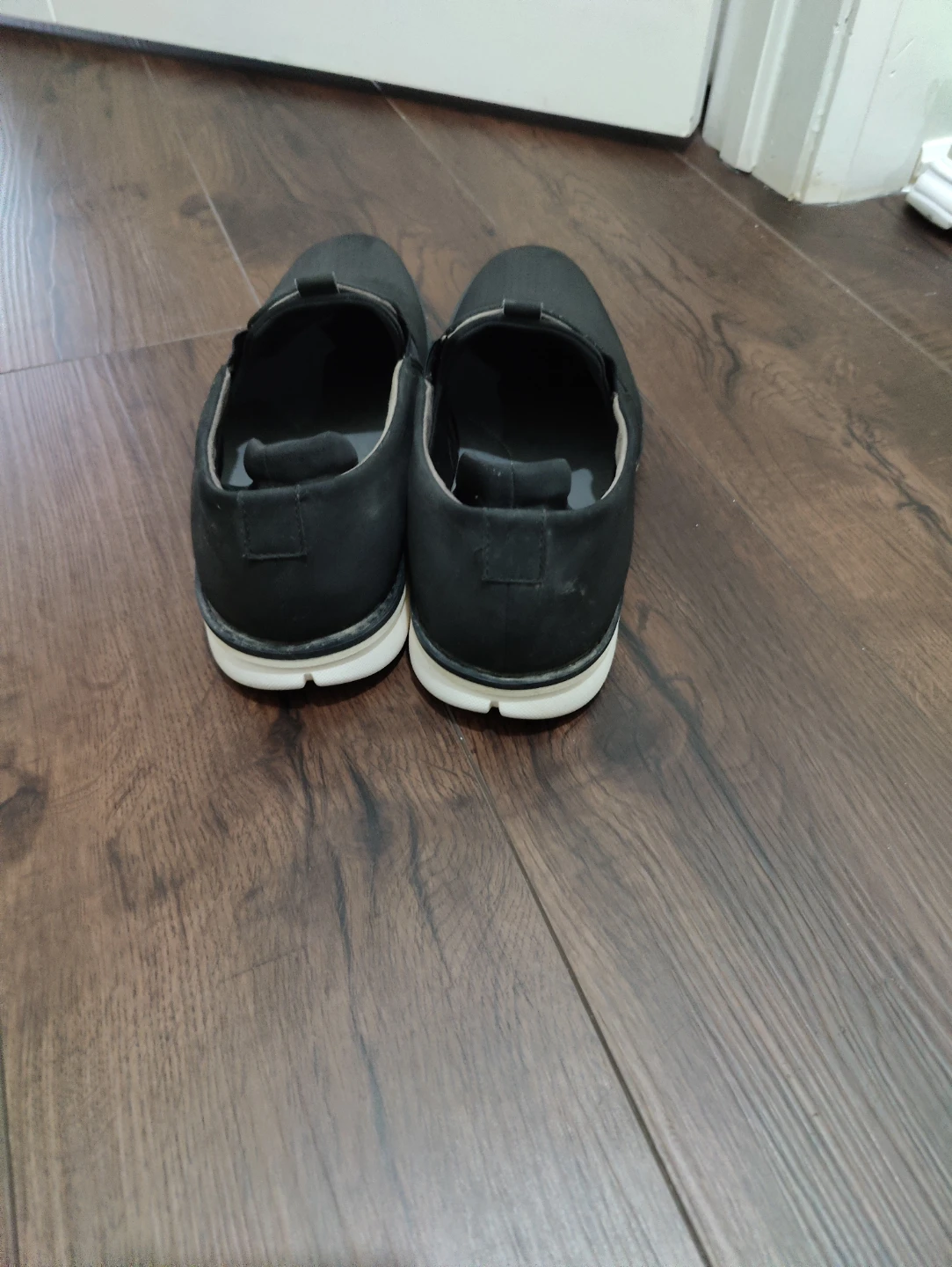 Kenneth Cole Black Perforated Slip-On Loafer Shoes - photo 5
