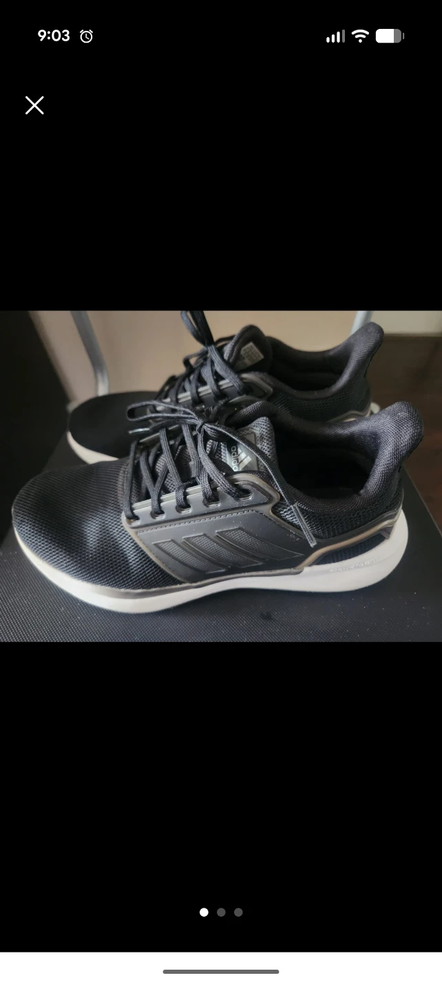 Adidas Black Running Shoes