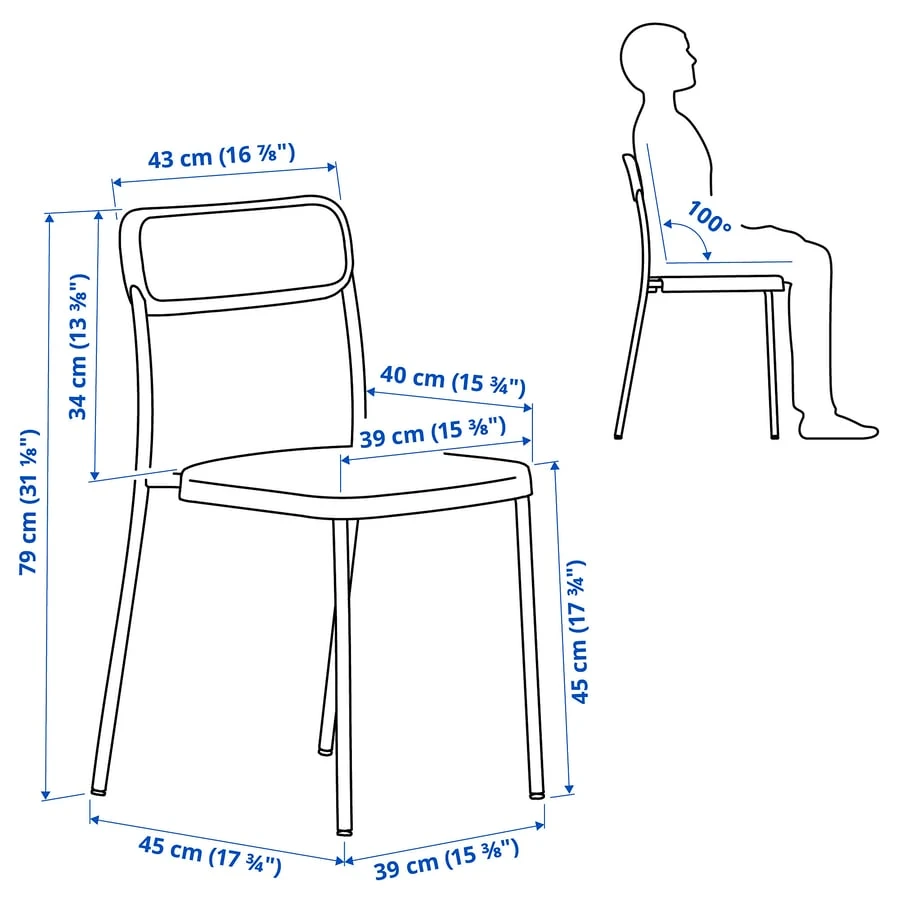 IKEA VIHALS chair (set of 2) - photo 2