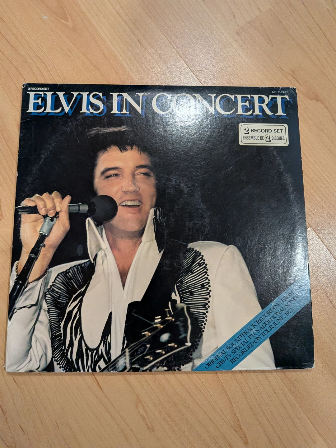 Elvis Presley - Elvis In Concert 2 Record Set Vinyl