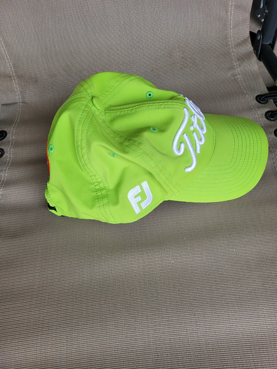 Titleist FJ Golf Cap - Neon Green - photo 2
