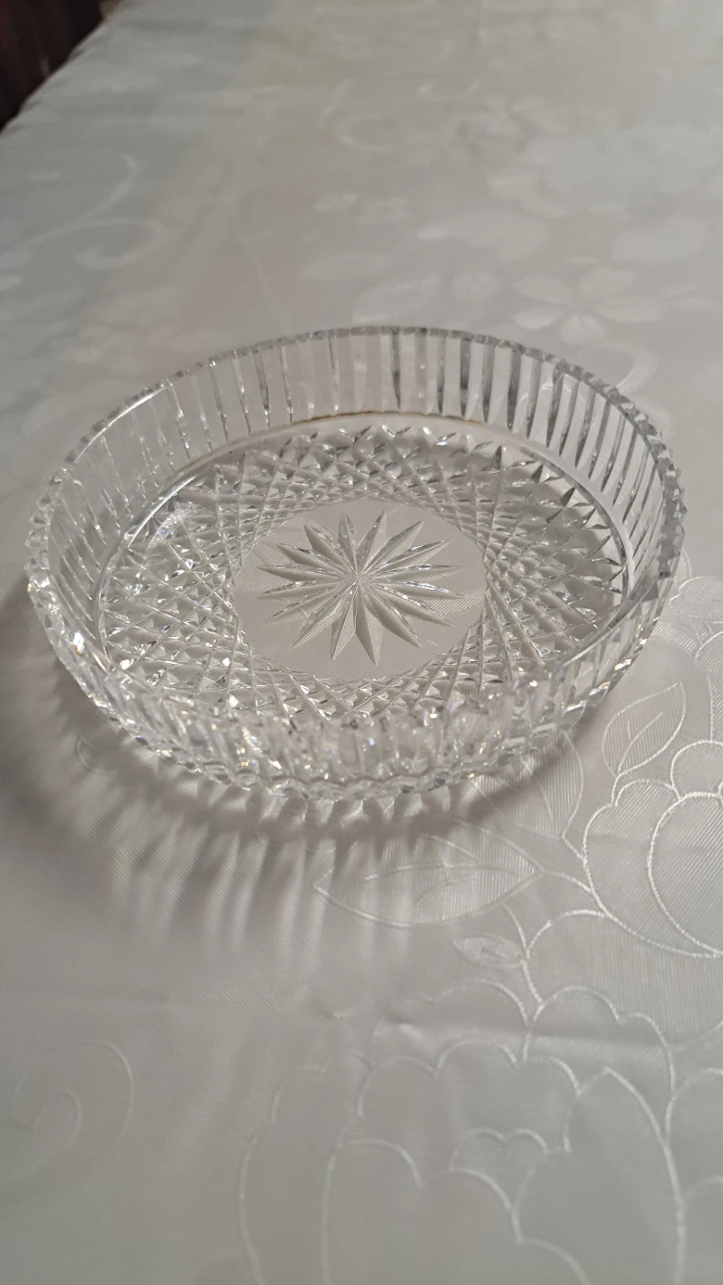 Crystal Glass Serving Dish