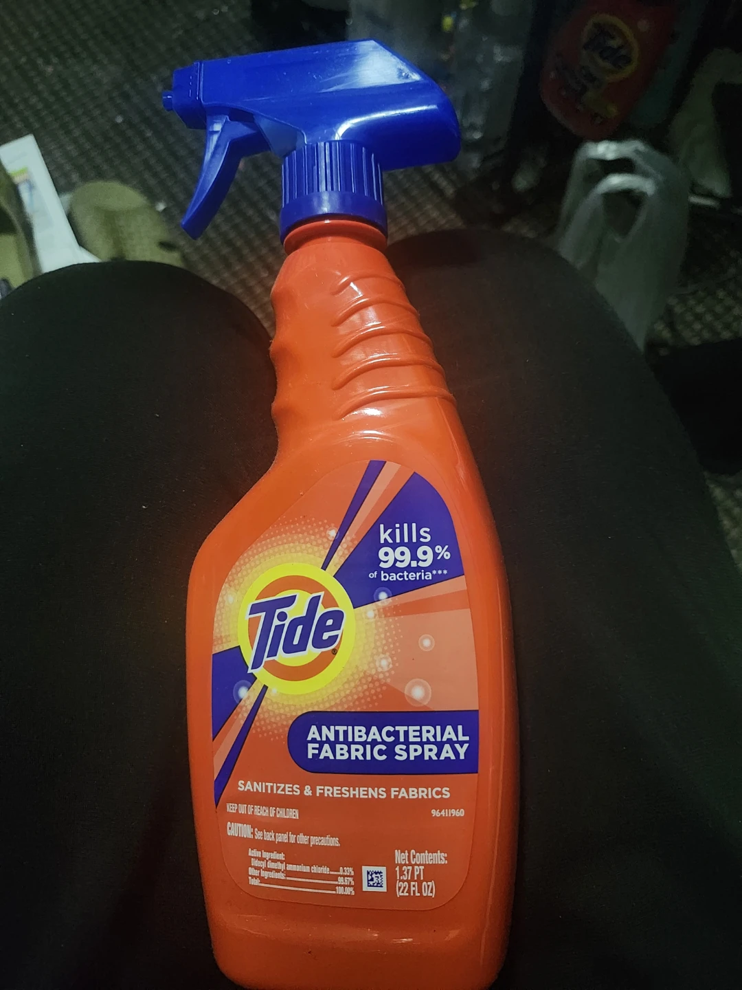 Tide Antibacterial Fabric Spray - 22 FL OZ