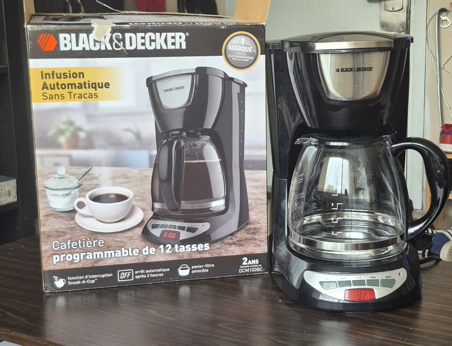 Black & Decker 12-Cup Programmable Coffee Maker