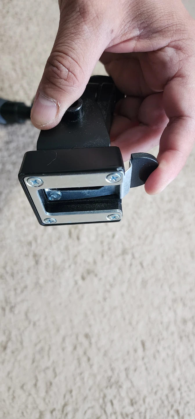 Black Adjustable Monitor Desk Mount Stand - photo 3