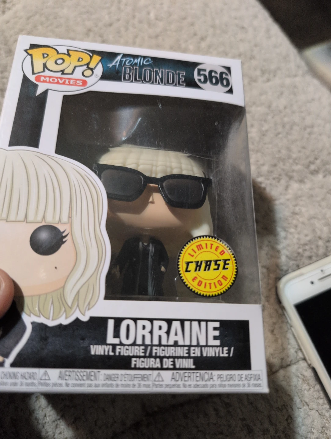 Funko Pop! Atomic Blonde Lorraine 566 Limited Chase Edition