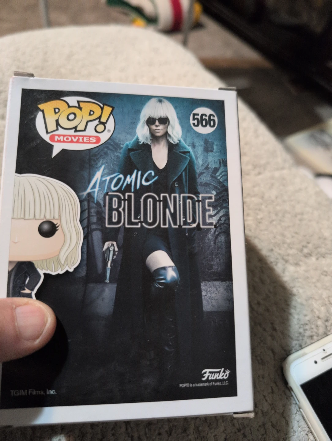 Funko Pop! Atomic Blonde Lorraine 566 Limited Chase Edition - photo 2