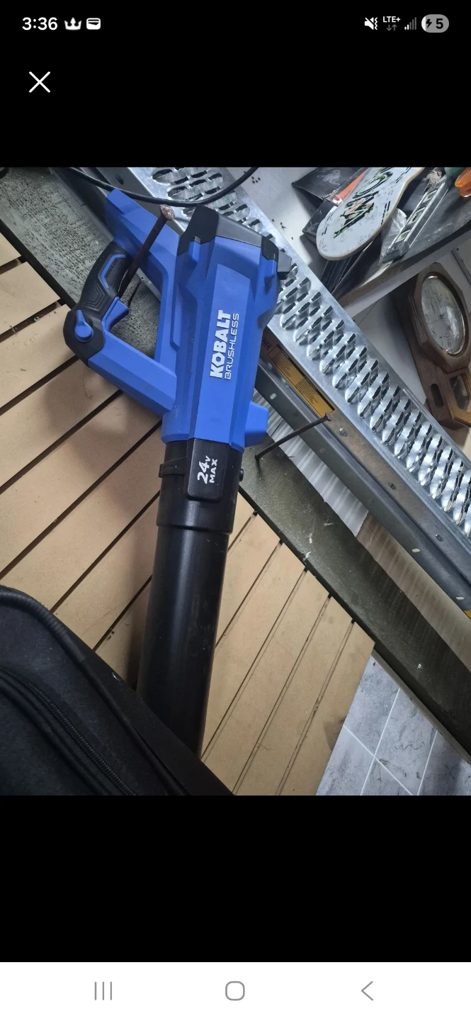 Kobalt 24V MAX Brushless Leaf Blower - photo 2