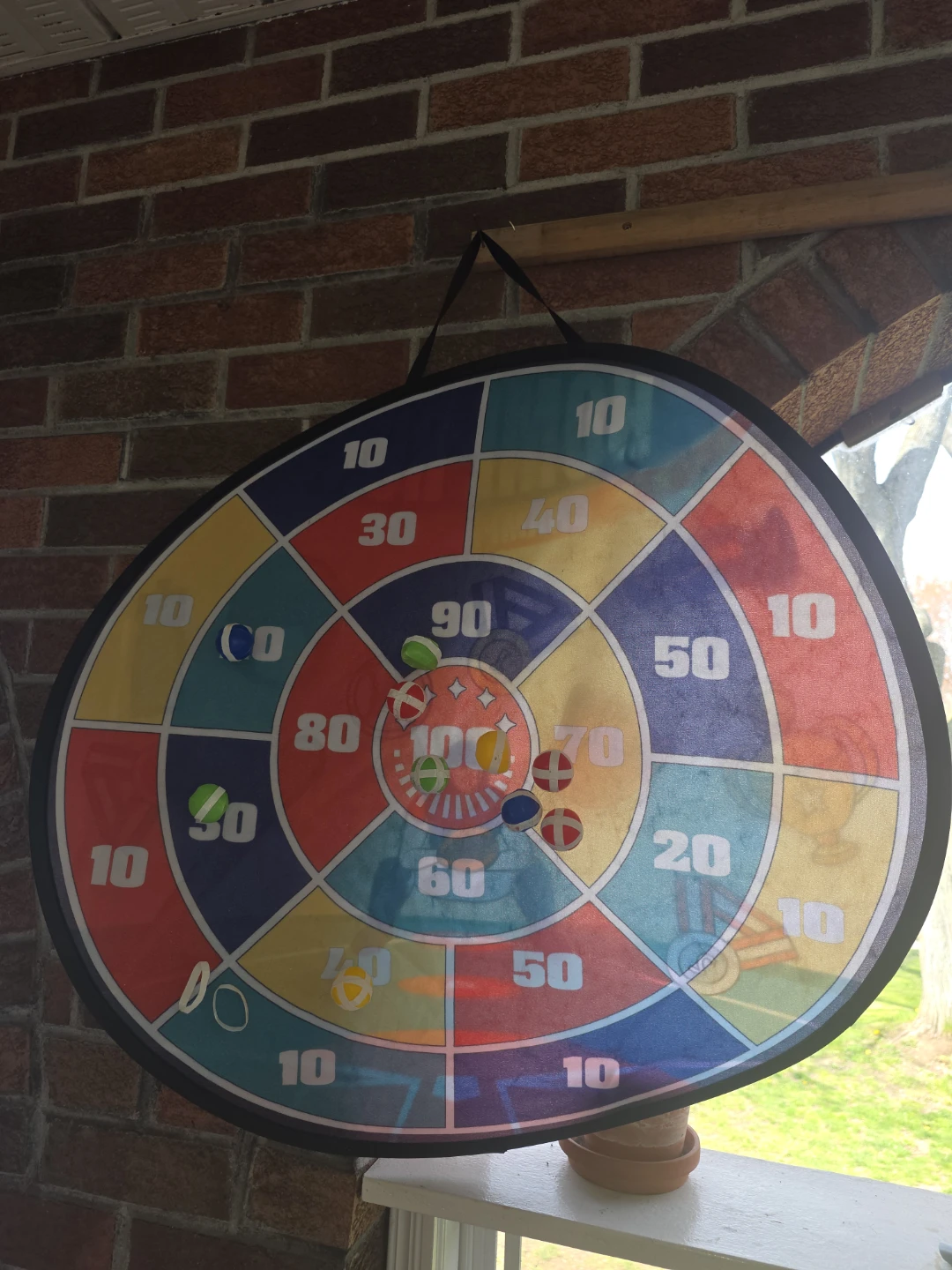 Velcro Dart Board with Balls - photo 2