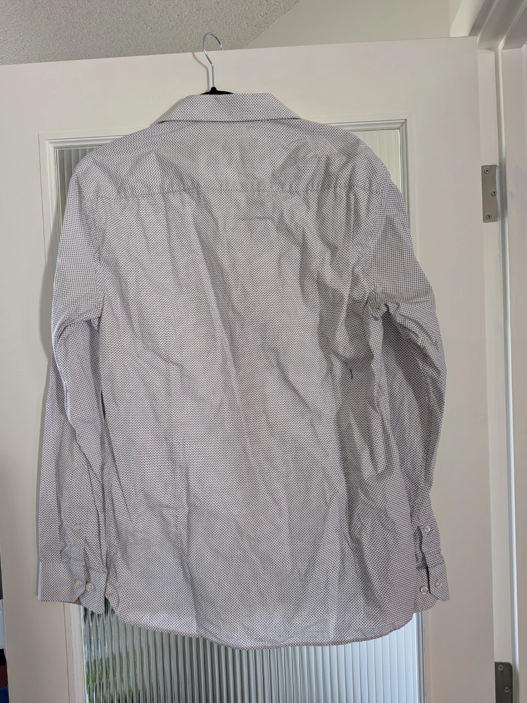 Soul of London Men's Patterned Dress Shirt - Size L - photo 5