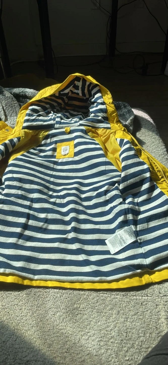 Gap Kids Yellow Raincoat - 3 Years