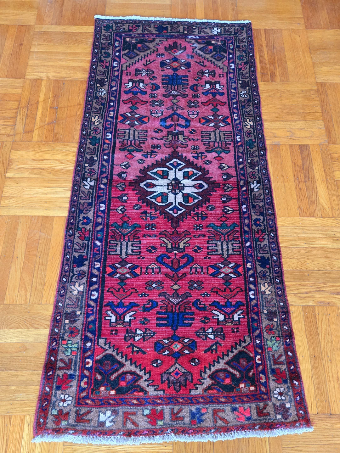 Hand Woven Persian Wool Carpet Area Runner Rug - photo 2