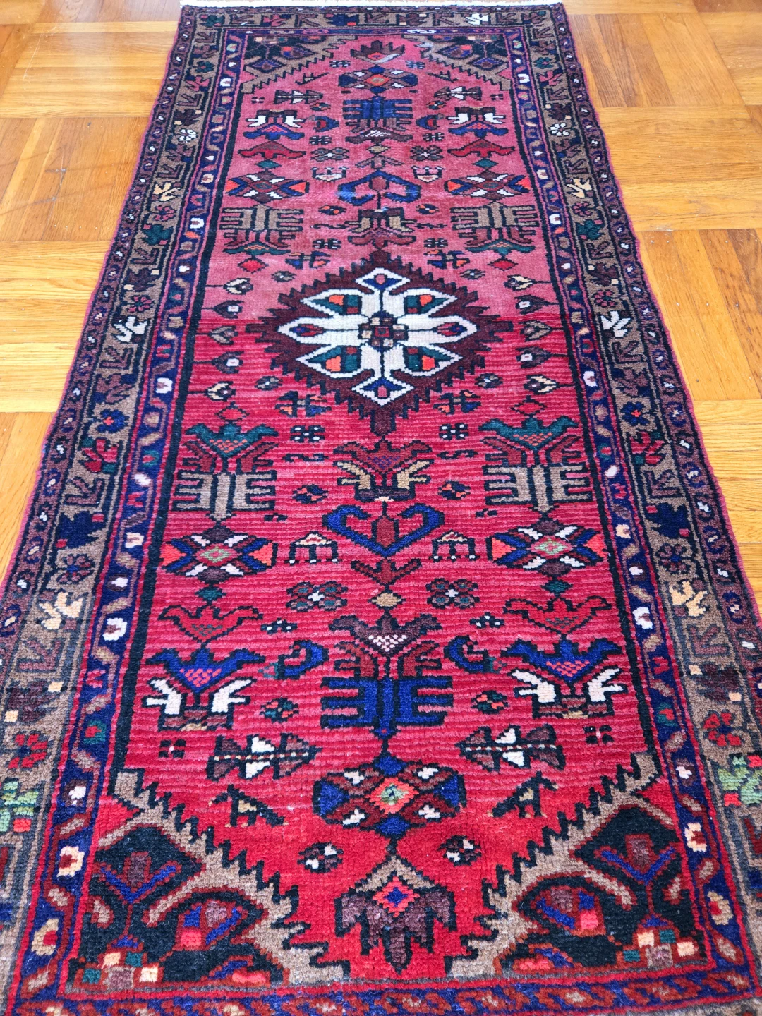 Hand Woven Persian Wool Carpet Area Runner Rug - photo 4