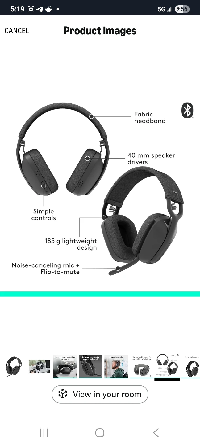 Logitech G435 LIGHTSPEED Wireless Headset TRADES CONSIDERED - photo 2