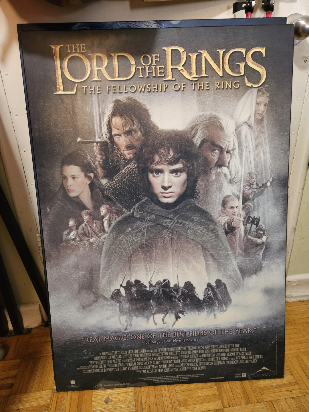 Lord of the Rings Fellowship of the Ring Movie Poster